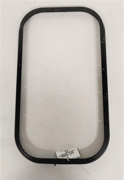 Damaged Freightliner Side Sleeper Window w/ Retainer - P/N  A18-63653-000 (8758120317244)
