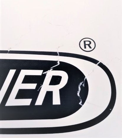 Freightliner RH Rear 24" White Mud Flap - P/N  22-61645-341 (3939581427798)