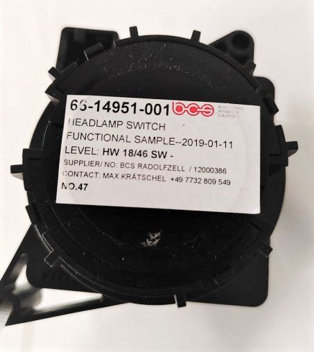 Freightliner Rotary Switch For Headlamp  - P/N 66-14951-001 (6722277867606)