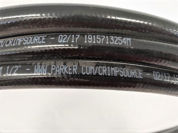 Freightliner #8 Parker Pressure Line Hose w/ Fittings - P/N 14-16920-325 (6723479011414)