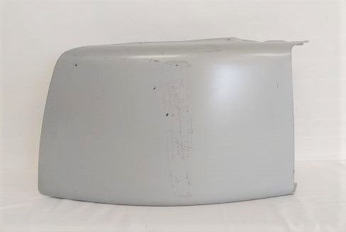 Freightliner M2  LH Painted Silver Short Steel Bumper End - P/N  A21-27811-016 (6725455380566)