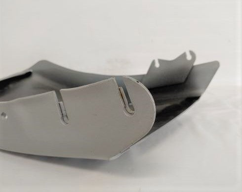 Freightliner M2  LH Painted Silver Short Steel Bumper End - P/N  A21-27811-016 (6725455380566)