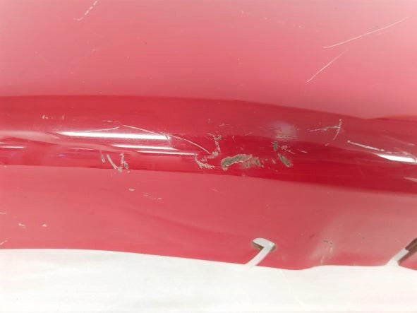 Used Freightliner M2 RH Painted Dark Red Steel Bumper End (6725461082198)