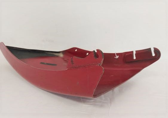 Used Freightliner M2 RH Painted Dark Red Steel Bumper End (6725461082198)