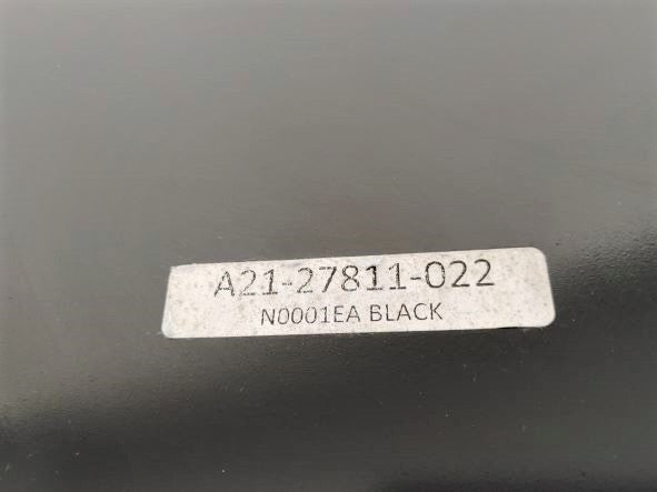 Freightliner M2 LH Short Steel Black Bumper End - P/N  A21-27811-022 (6726338216022)