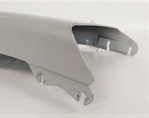 Used Freightliner M2 LH Painted Silver Steel Bumper End - P/N: A21-26500-037 (6727681179734)