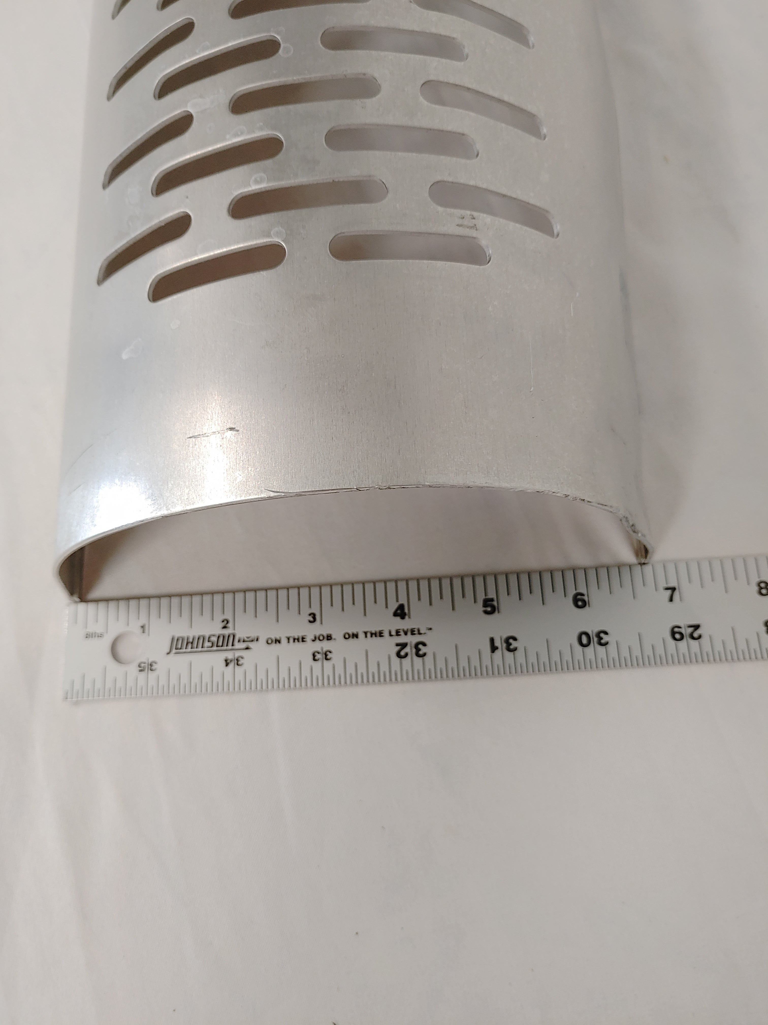 Damaged FTL Aluminum 5" Heating Ventilation Shield - P/N  04-24695-003 (6791949779030)