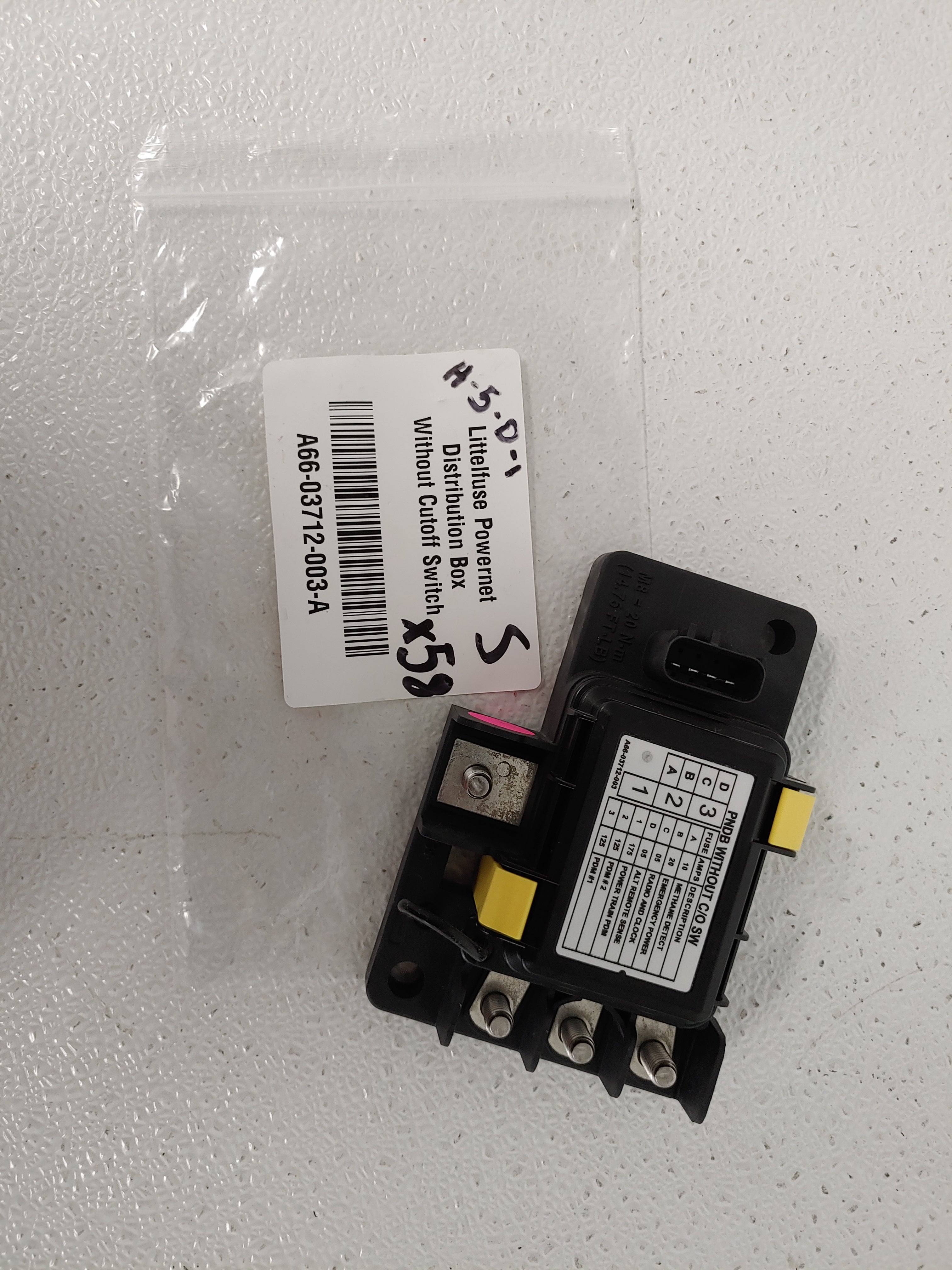 Littelfuse Powernet Distribution Box Without Cutoff Switch - P/N: A66-03712-003 (8756141031740)