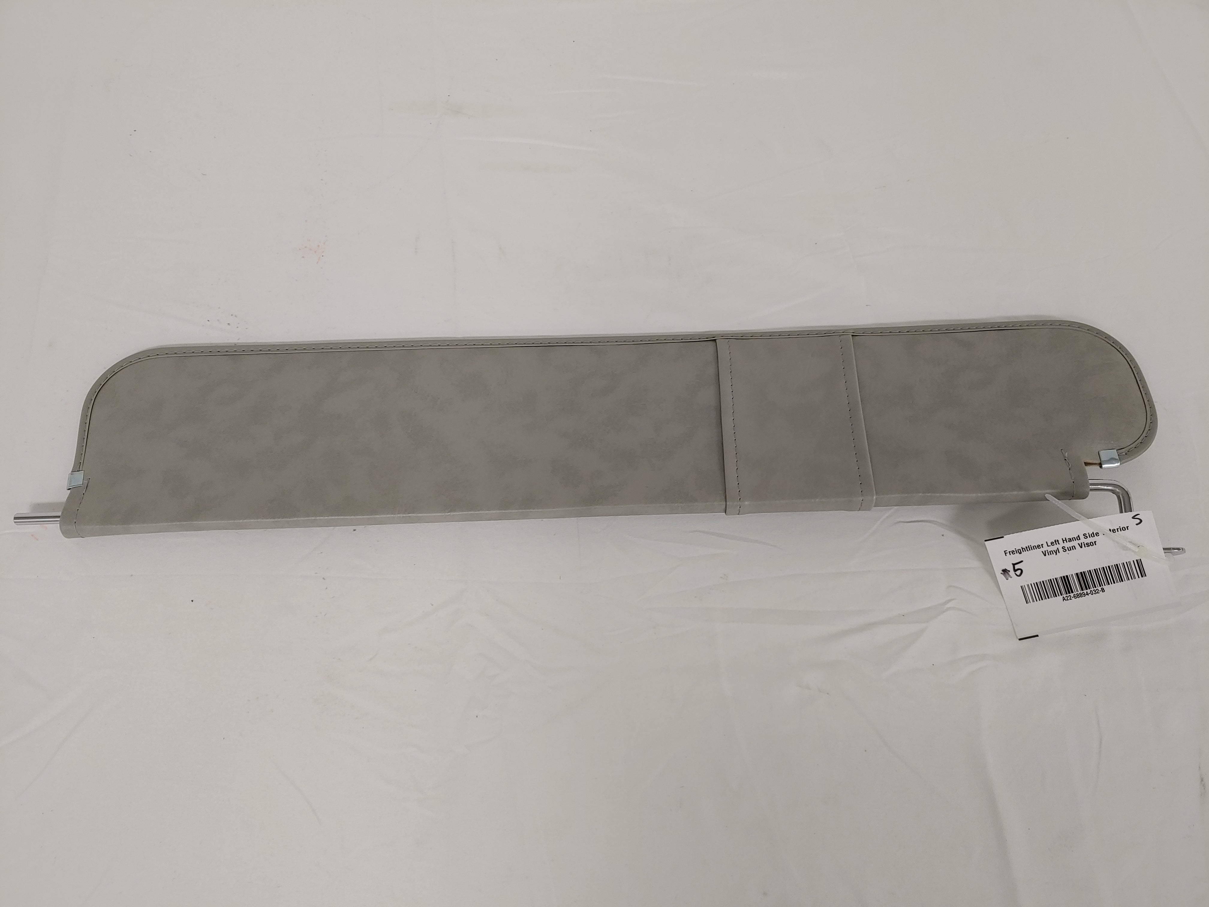 Freightliner Left Hand Side Interior Vinyl Sun Visor - P/N  A22-68894-032 (8755199476028)
