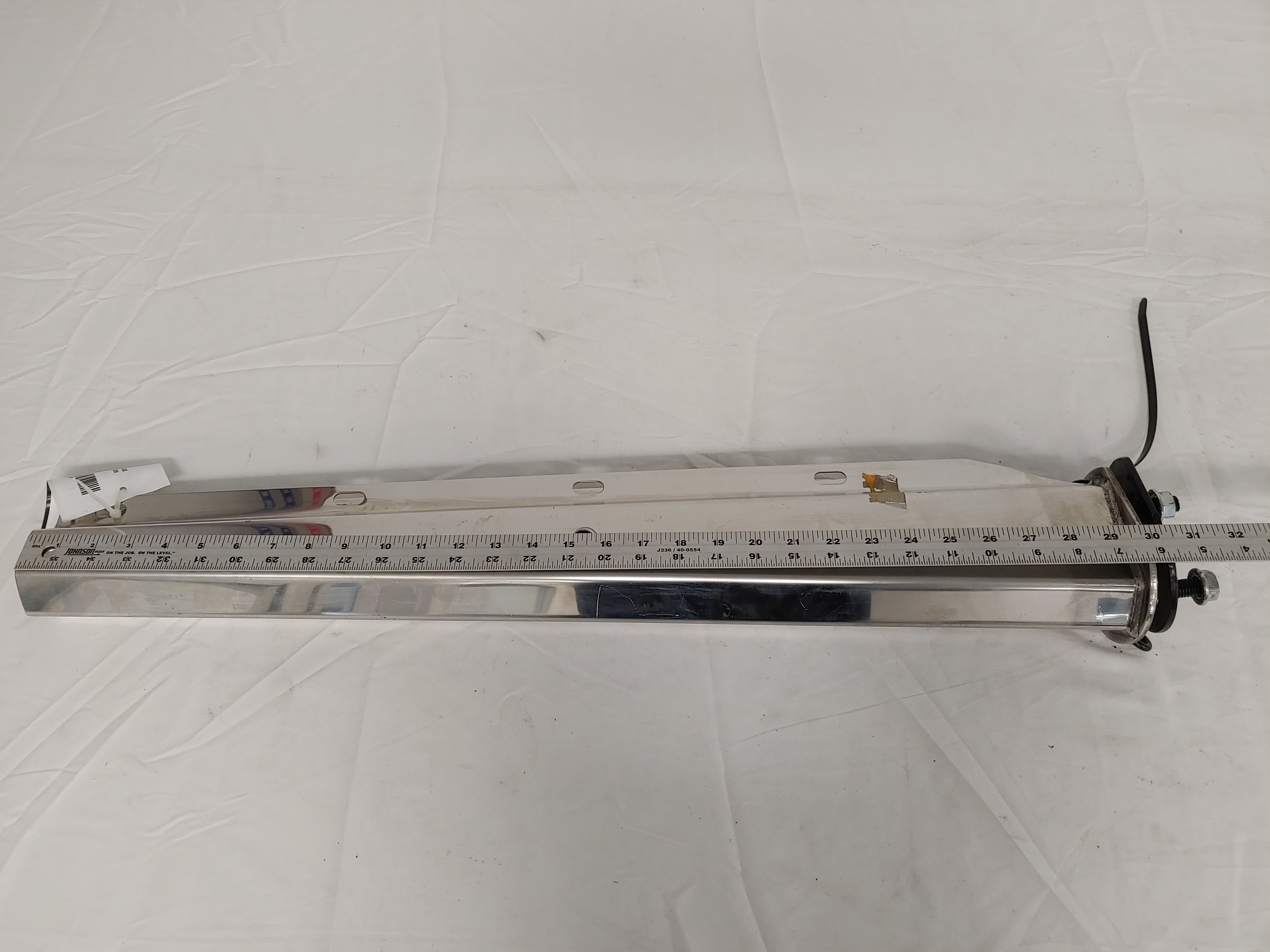 For Parts - Freightliner Mud Flap Tapered Bracket Plain Stainless Steel - P/N  22-74005-000 (6549094858838)