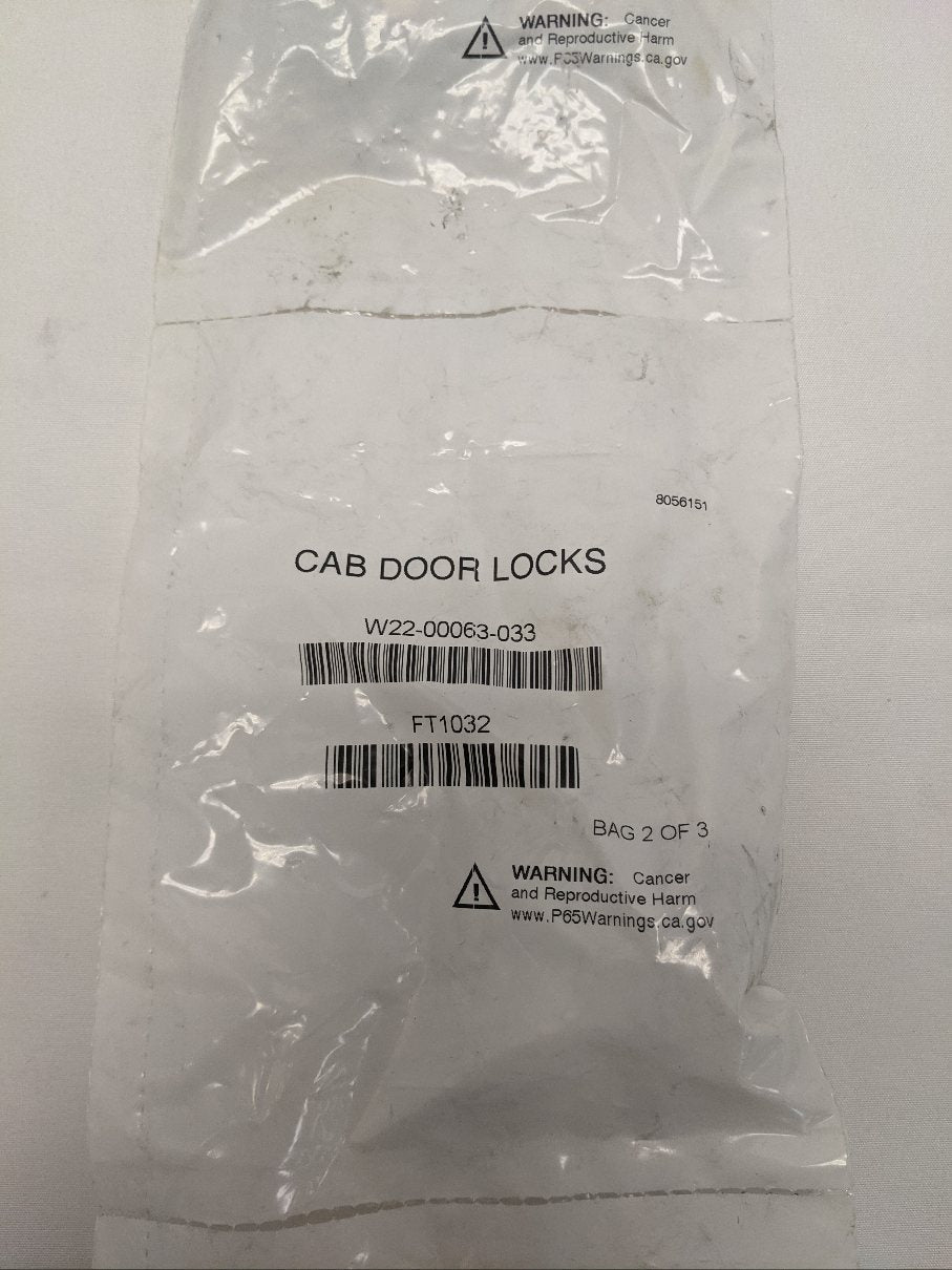 Western Star W4 Door & Ignition Lock Set 2 Keys W22-00063-033
