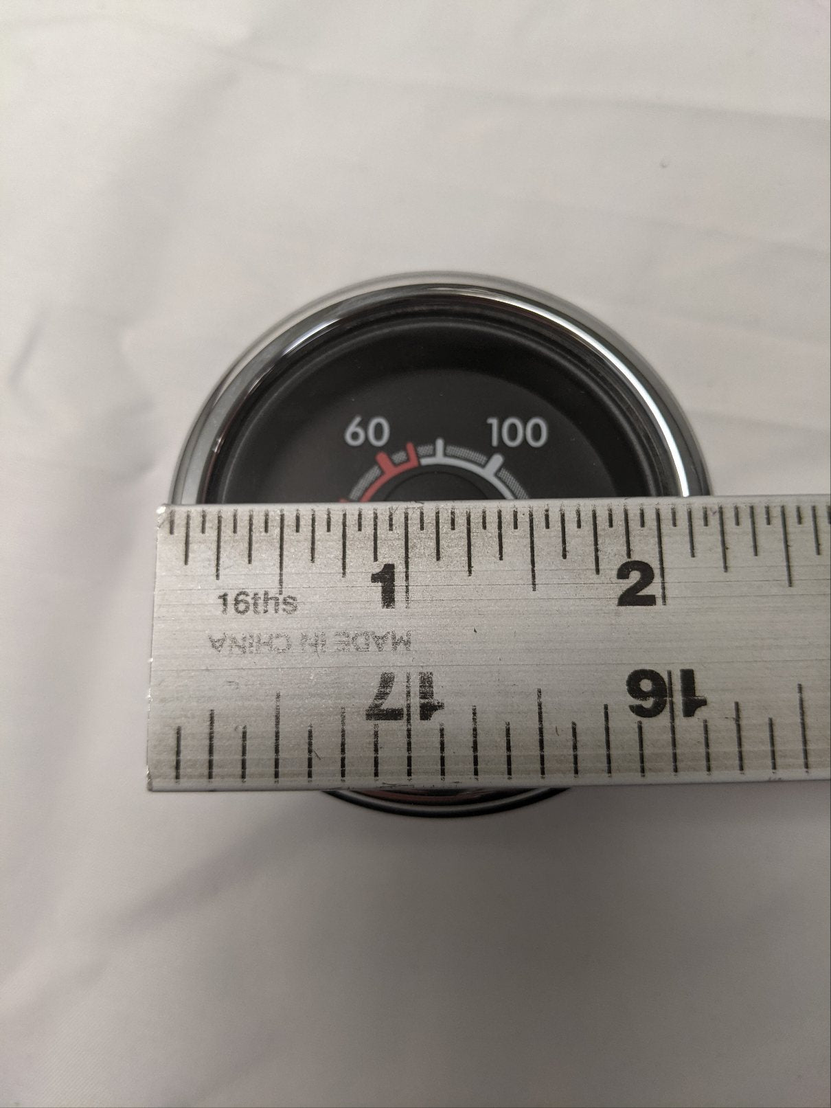 Wester Star Chrome Secondary Air Pressure PSI Gauge - P/N A22-73647-101