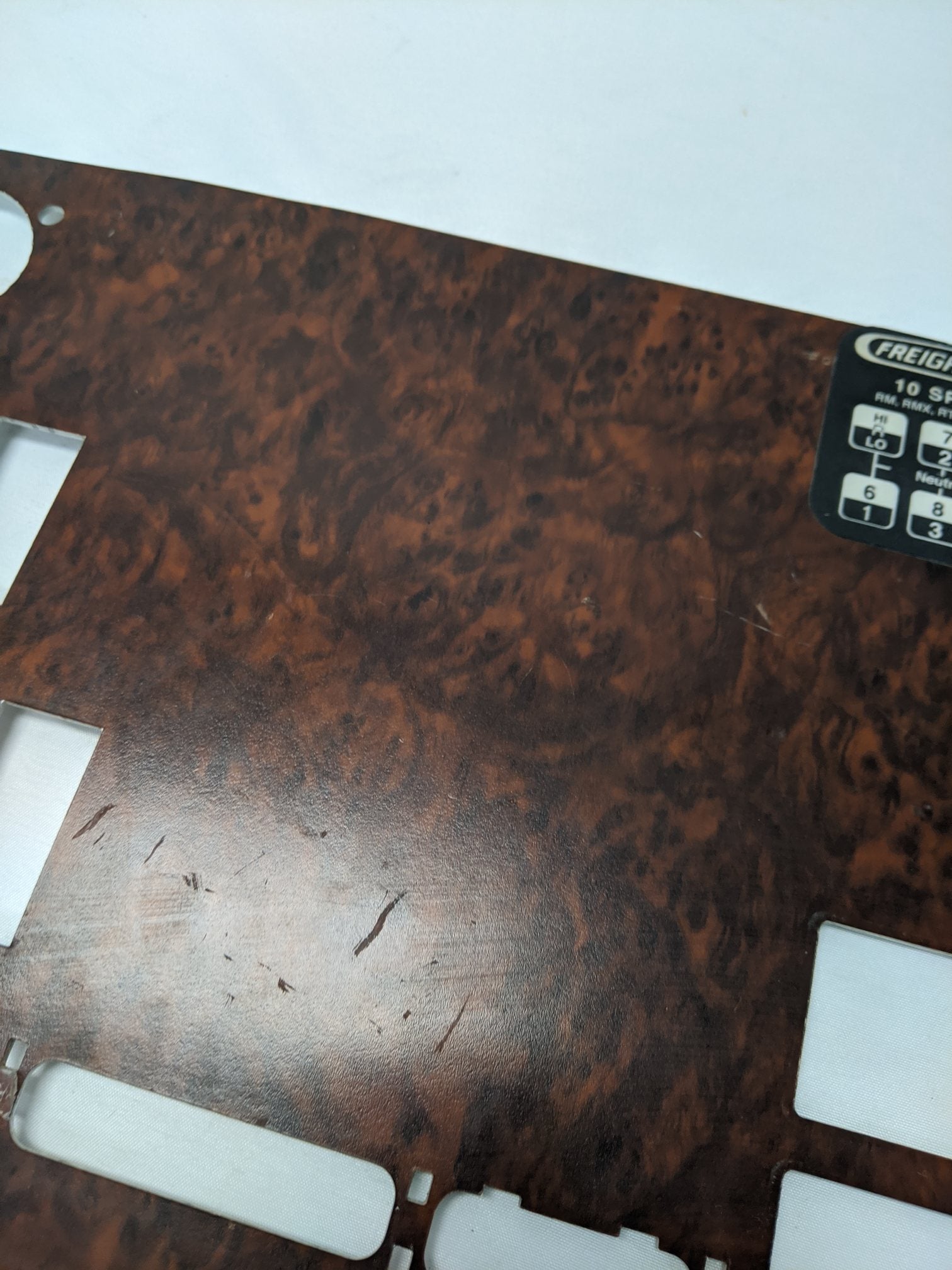 Used Freightliner Columbia Blank Instrument Dash Panel -  P/N 22-45867-000