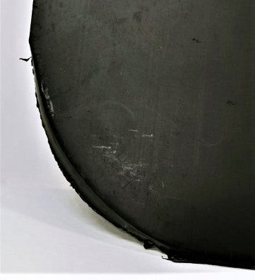 *Set Of 2* Freightliner LH & RH 24" Black Plastic Mud Flap - P/N 22-69608-201