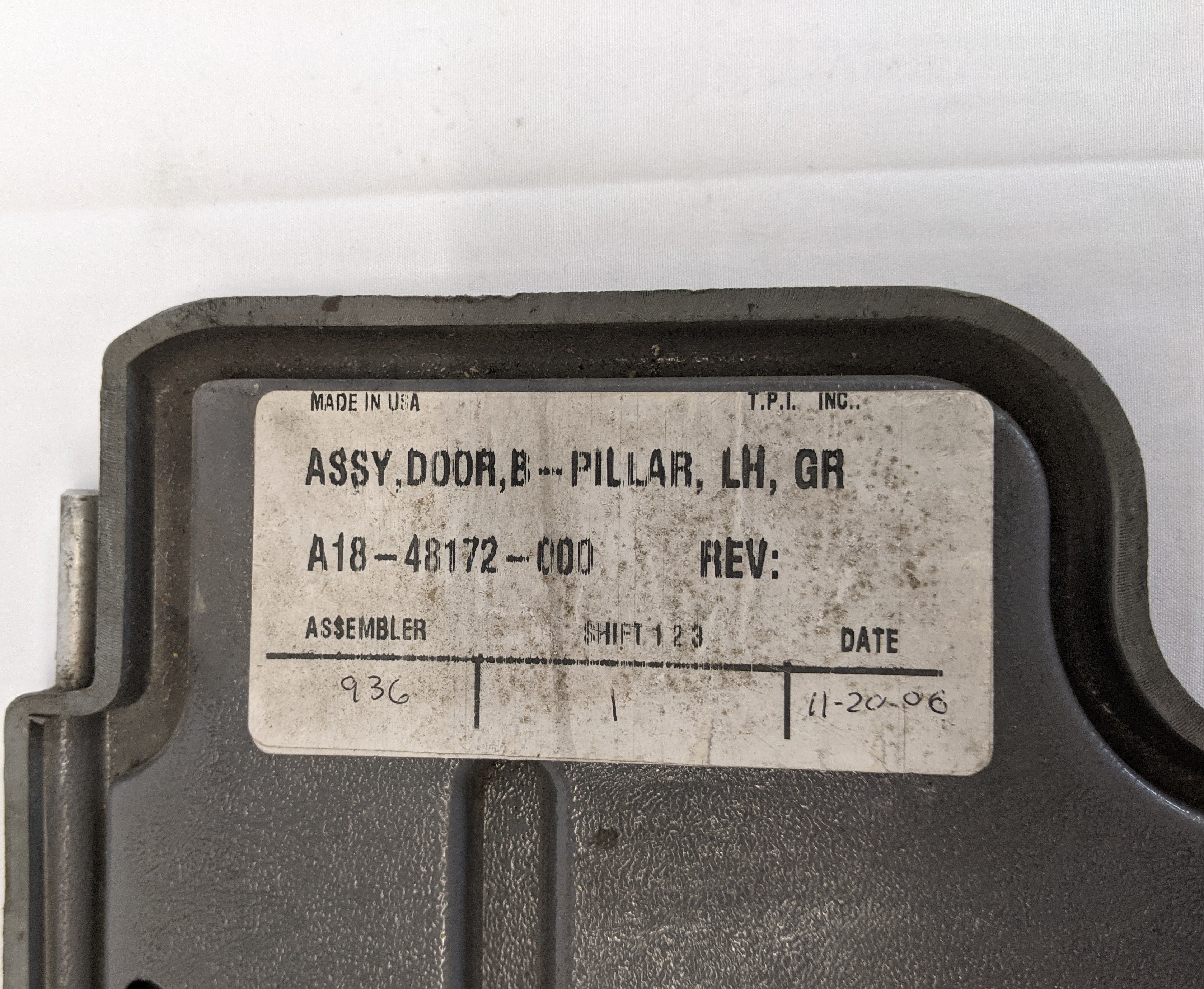 Used Freightliner Columbia LH Electrical Access Door w/ SPKR - P/N A18-48172-000 (10089908896060)