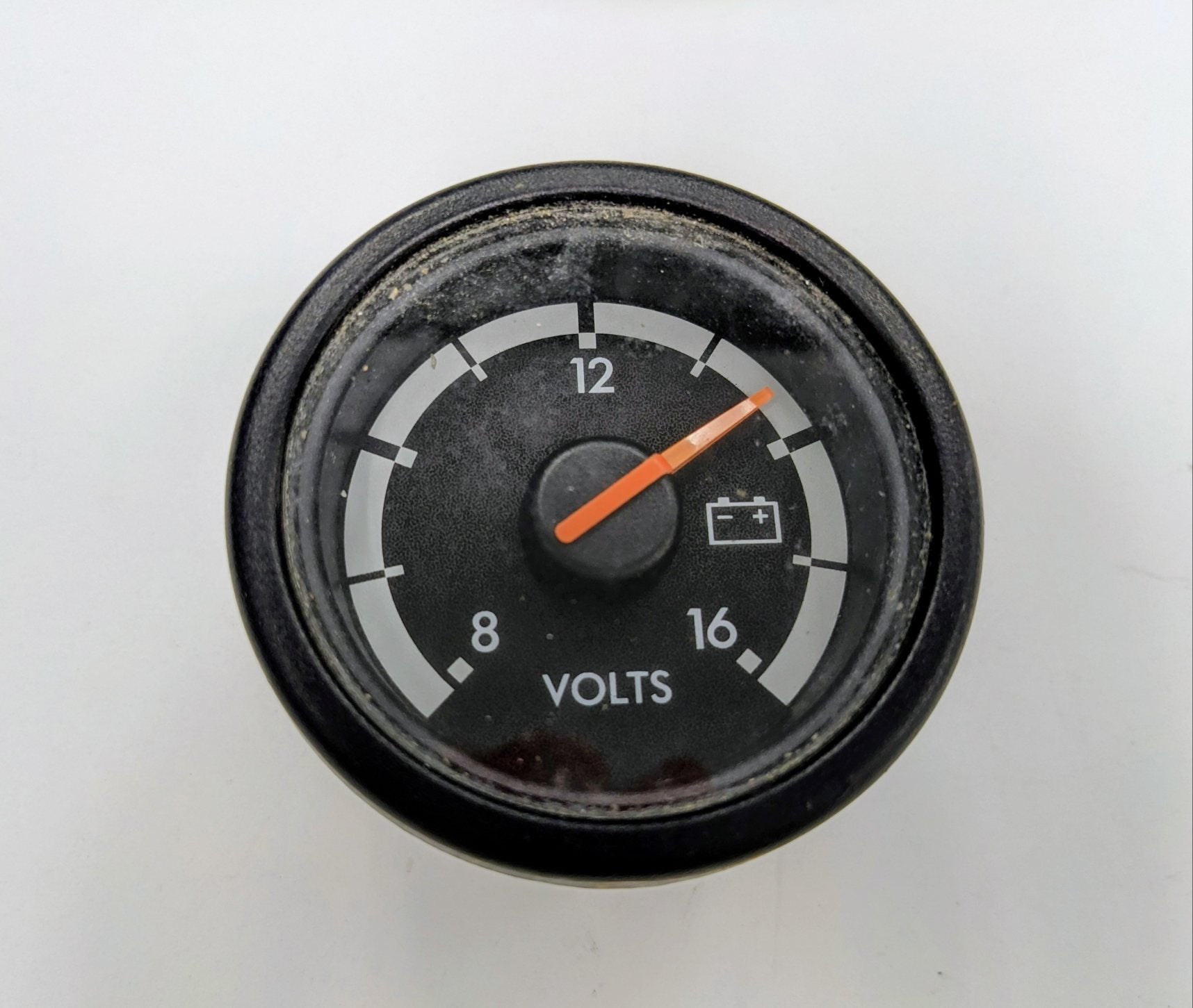 Used Freightliner Columbia Black ICU4 Voltmeter Gauge - P/N A22-59209-001 (10171392819516)