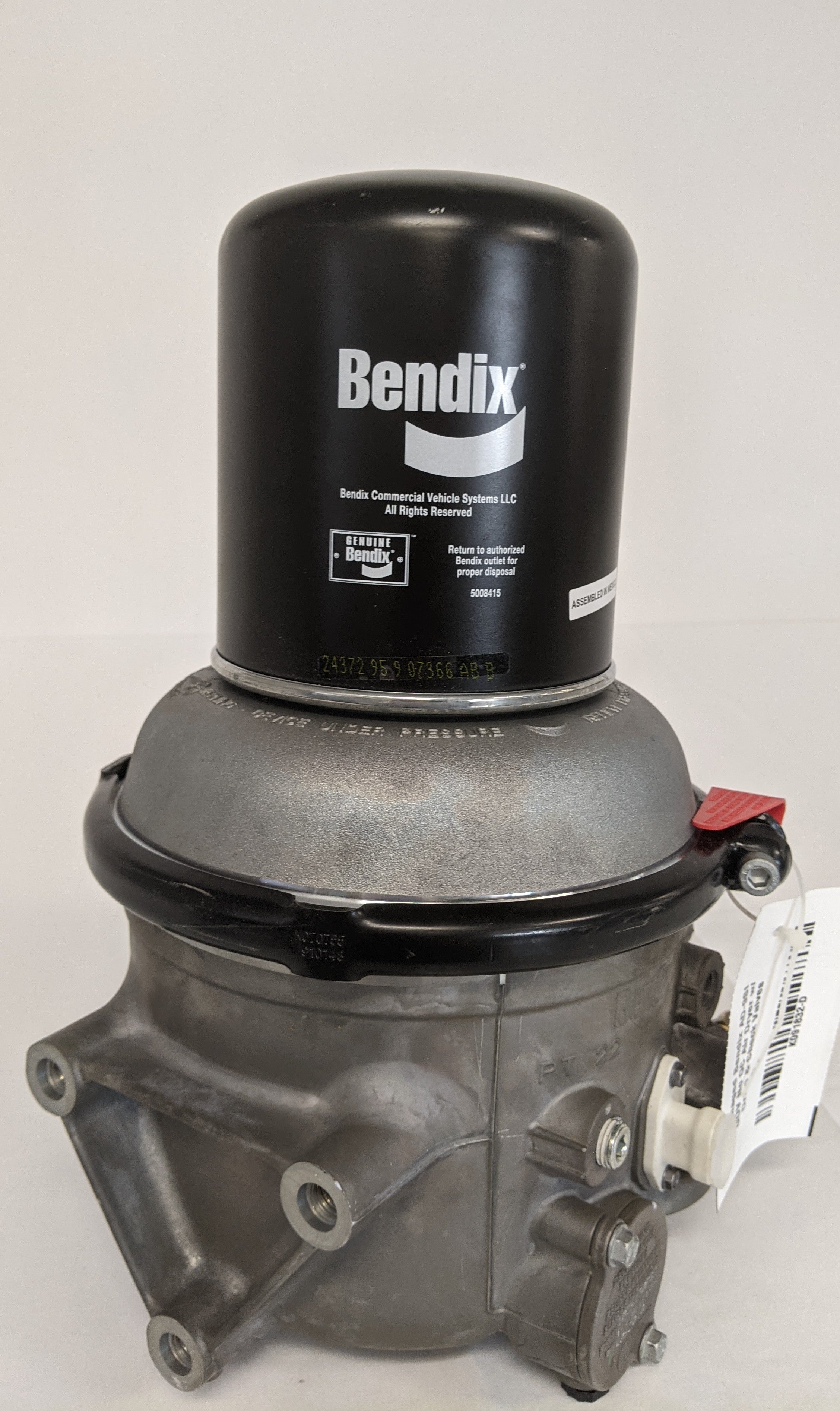 Bendix AD-9SI GOV No OC Air Dryer (BW K091832) - Damaged