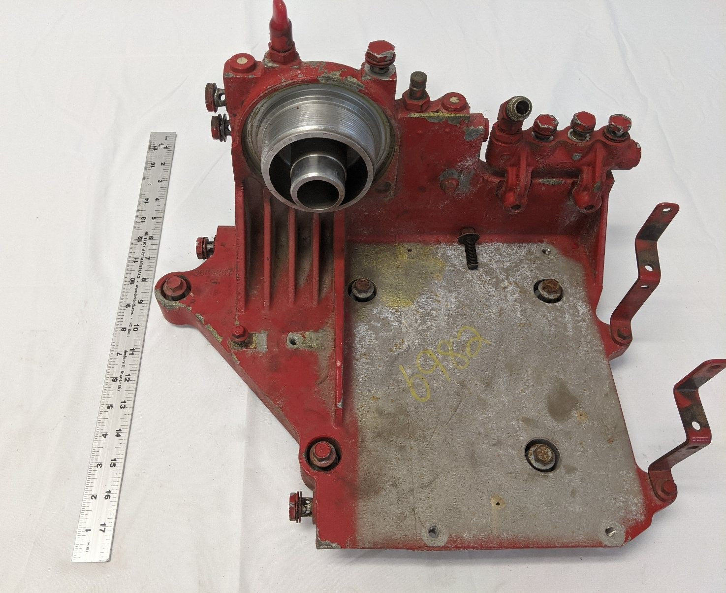 Used Cummins Fuel Filter Head Housing Assembly -P/N 3685851