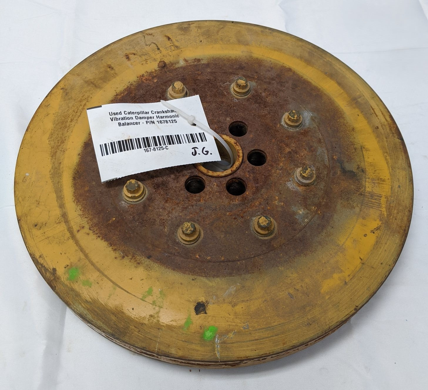 Caterpillar Crankshaft Vibration Damper Harmonic Balancer - 1678125