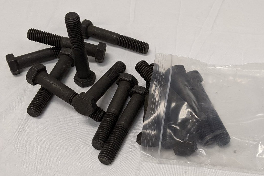 *Lot of 15* New 5/8"-11 x 3 1/2" Partly Threaded Coarse Grade 8 Steel Hex Bolts