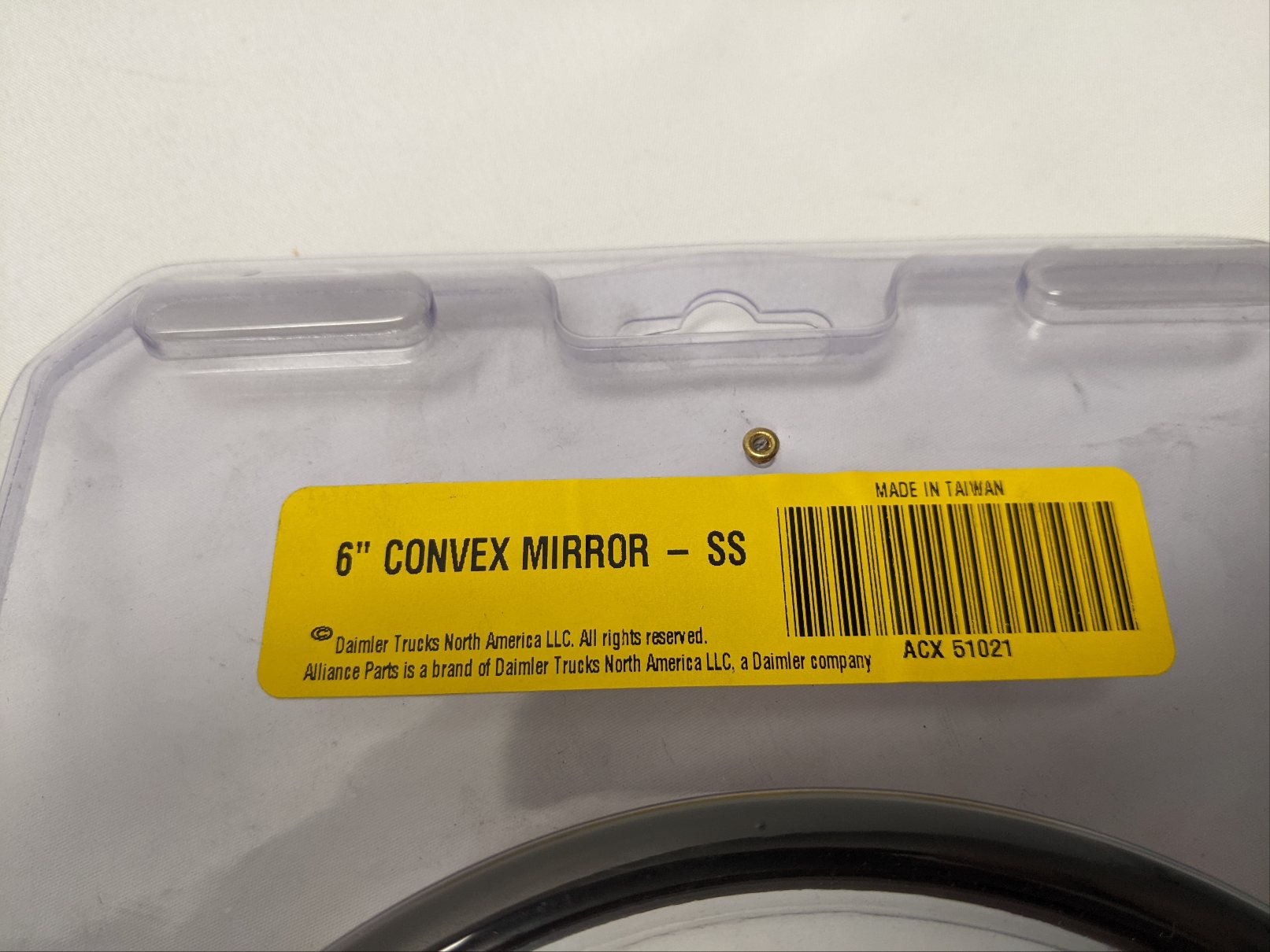 Freightliner 6" Round Convex Mirror Glass | P/N ACX51021
