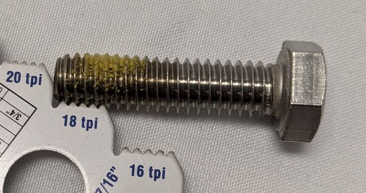 5/16"-18 x 1 1/4" Stainless Steel Hex Bolts - 18-8 (304), Fully Threaded, Lot of 50