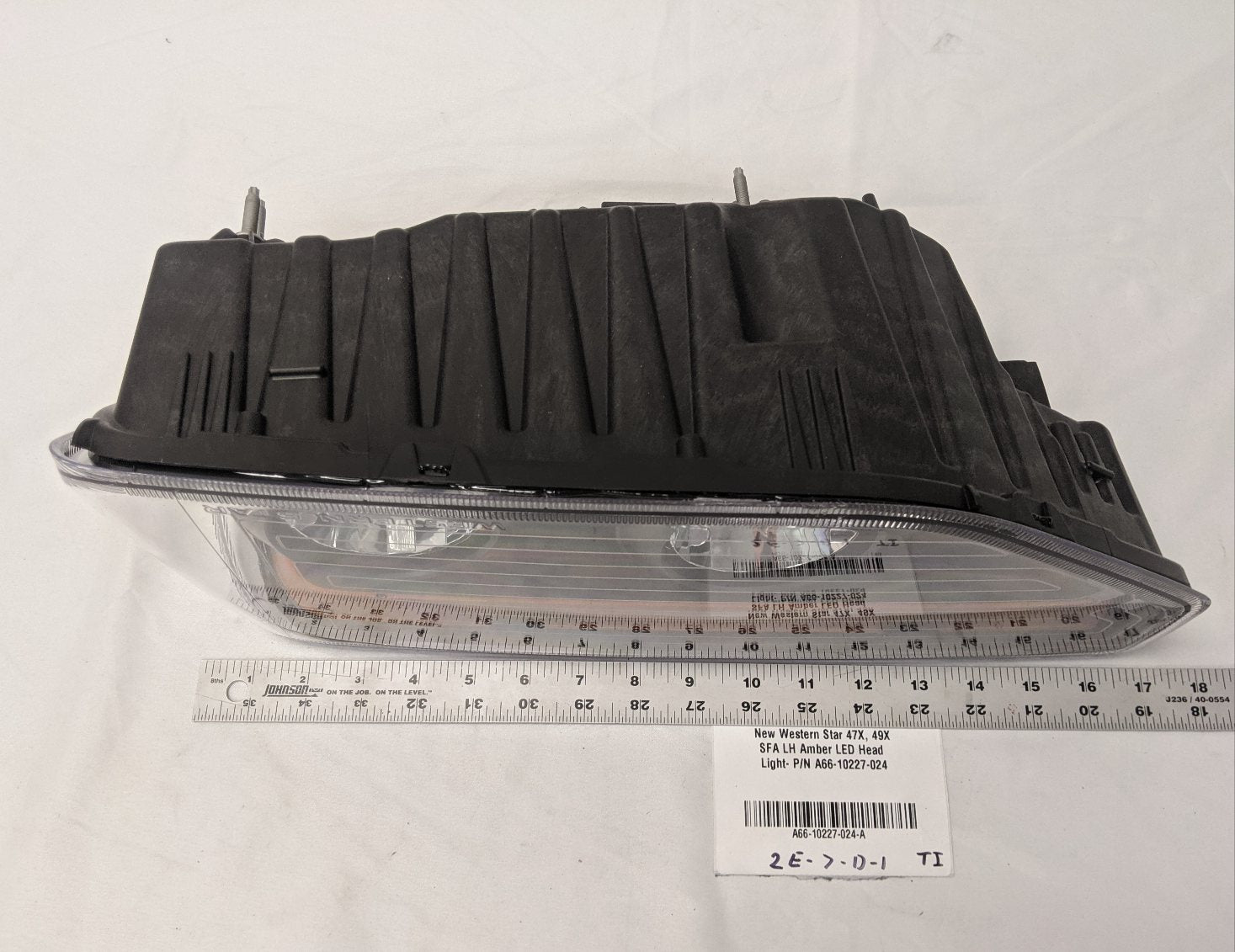 New Western Star 47X, 49X SFA LH Amber LED Head Light- P/N A66-10227-024