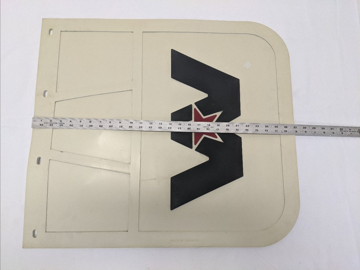 Western Star 27" LH/RH White Mud Flap | 22-69557-103