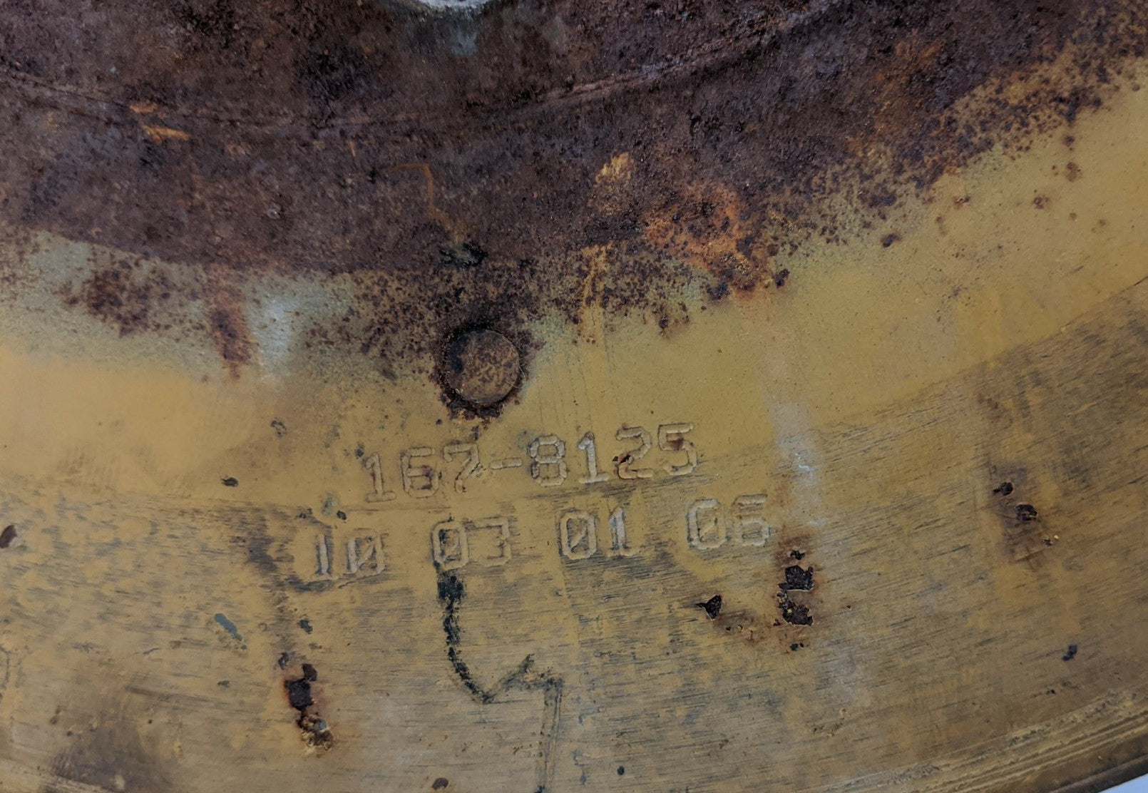 Caterpillar Crankshaft Vibration Damper Harmonic Balancer - 1678125