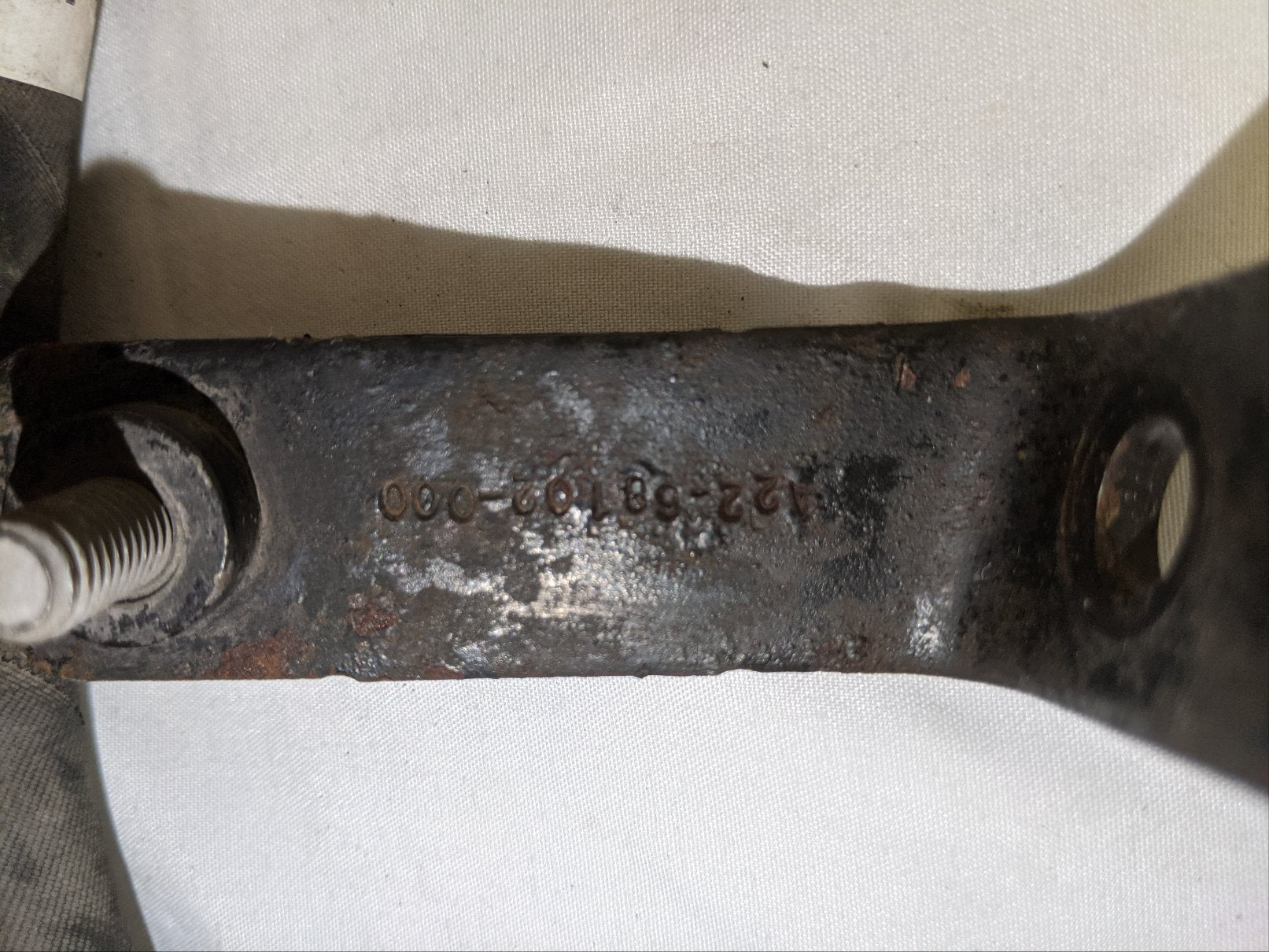 Used Burgaflex A/C H02 To Compressor Hose Assembly - P/N A22-67865-100