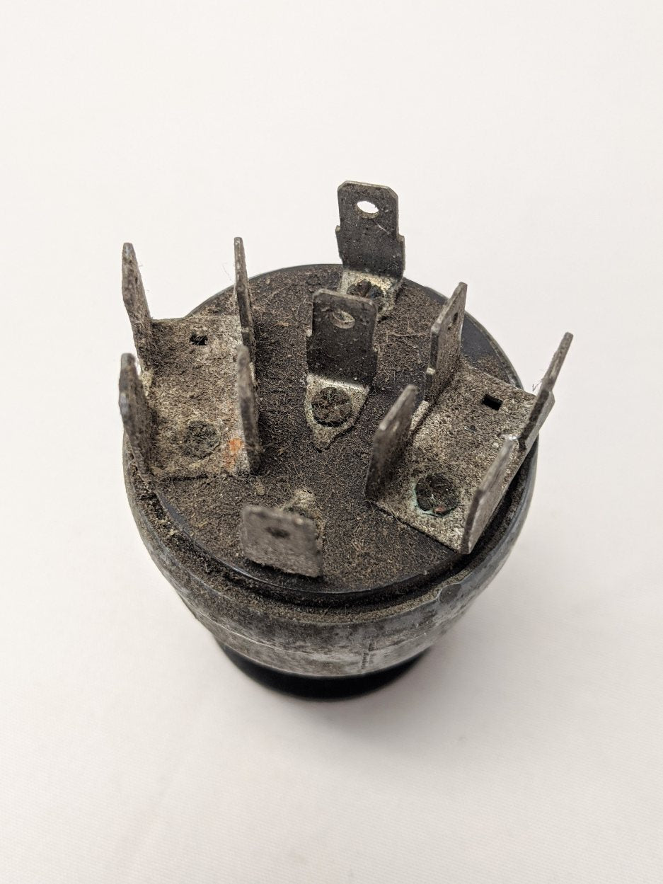 Used Pollak Ignition Start Switch Keyed Hot Rod w/o Keys - P/N POL 21427B