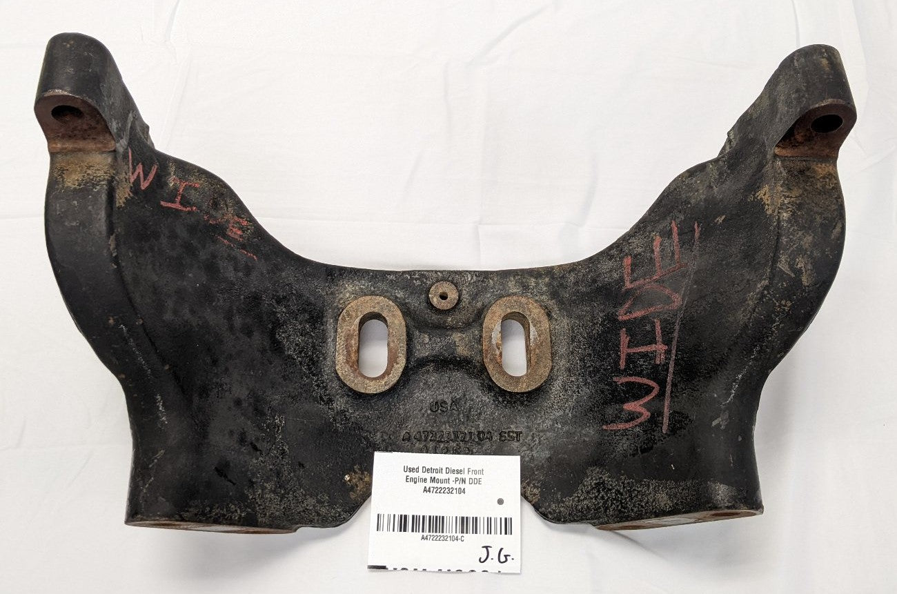Used Detroit Diesel Long HDEP Front Engine Mount -P/N DDE A4722232104