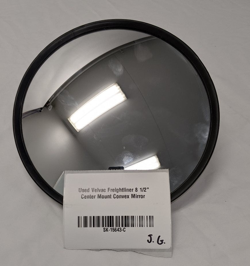Used Velvac Freightliner 8 1/2" Center Mount Convex Mirror