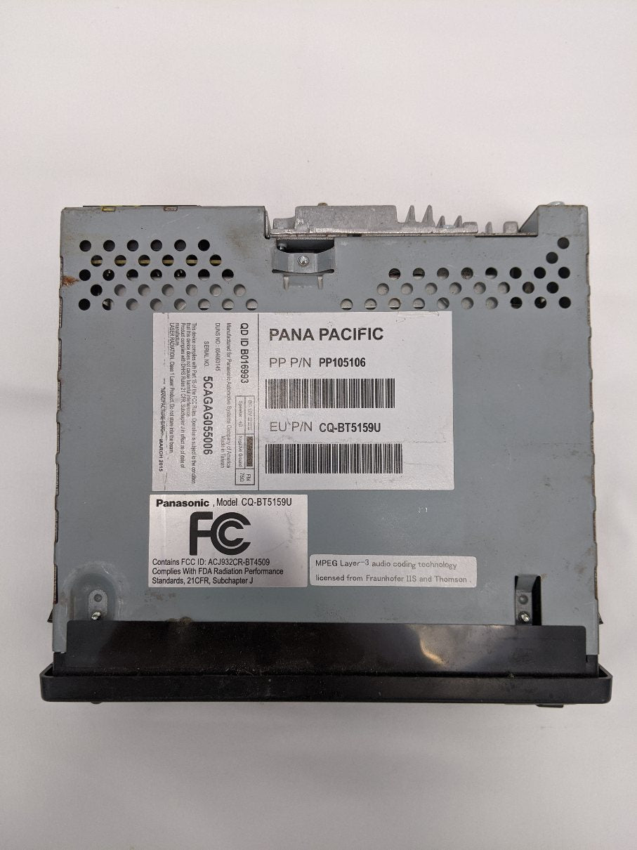 *Used Missing Knob*  Pana Pacific CB Radio w/ CD Player - P/N PFC PP105106 (10105382633788)