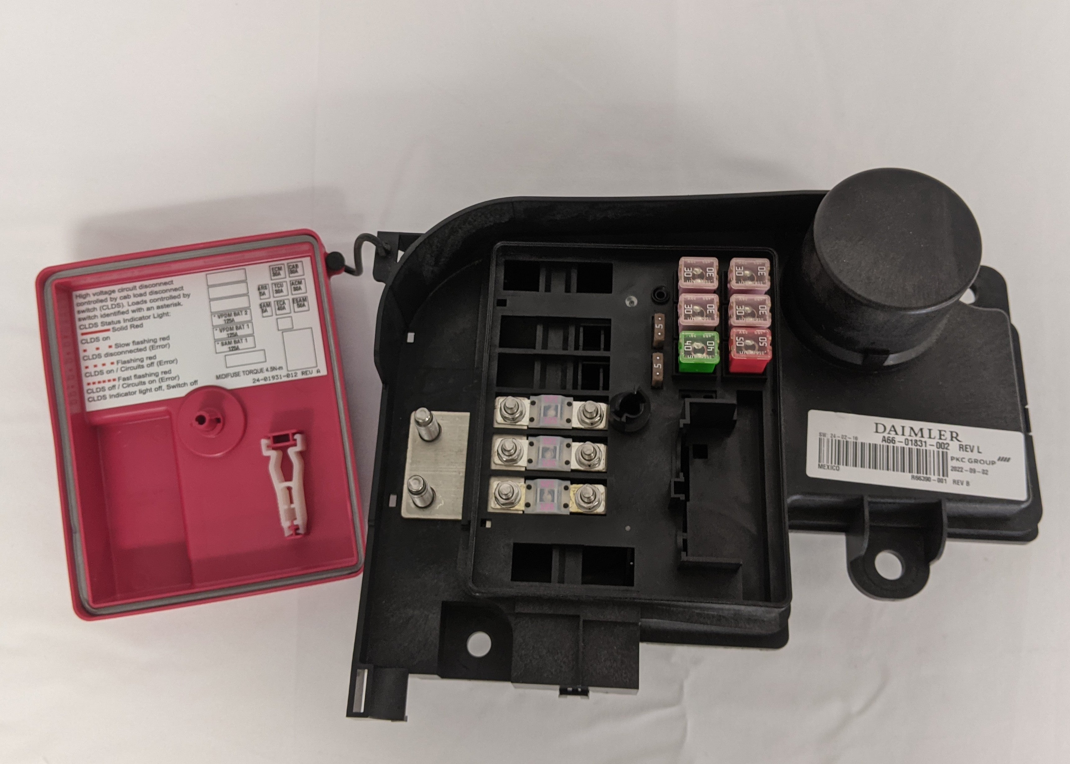 メル56906 Daimler Blade Battery Cable Access Module - A66-01831-002 - New