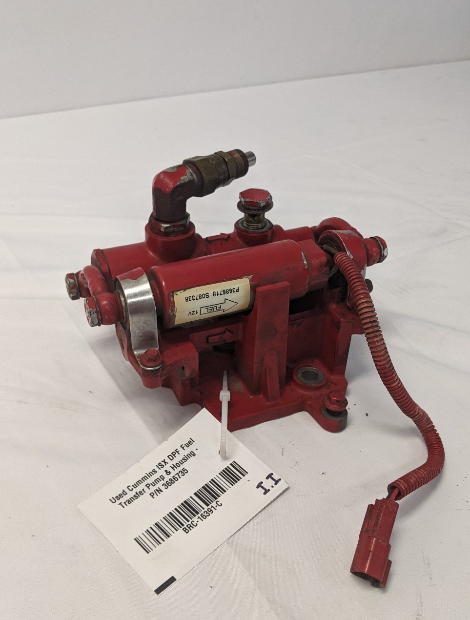 Used Cummins ISX DPF Fuel Transfer Pump & Housing - P/N 3686735