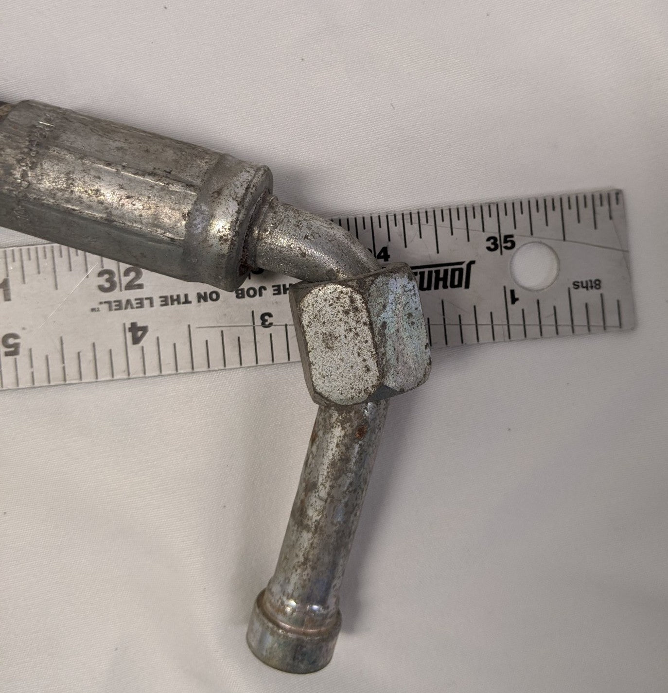 Used Parker Steering Pressure Line Hose - P/N PH43706L108035