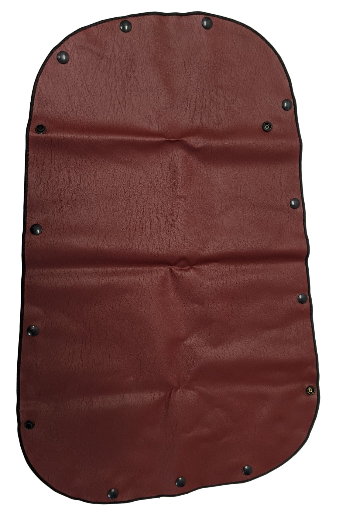 Freightliner LH Red Walk Thru Side Window Curtain  - P/N W18-00018-014