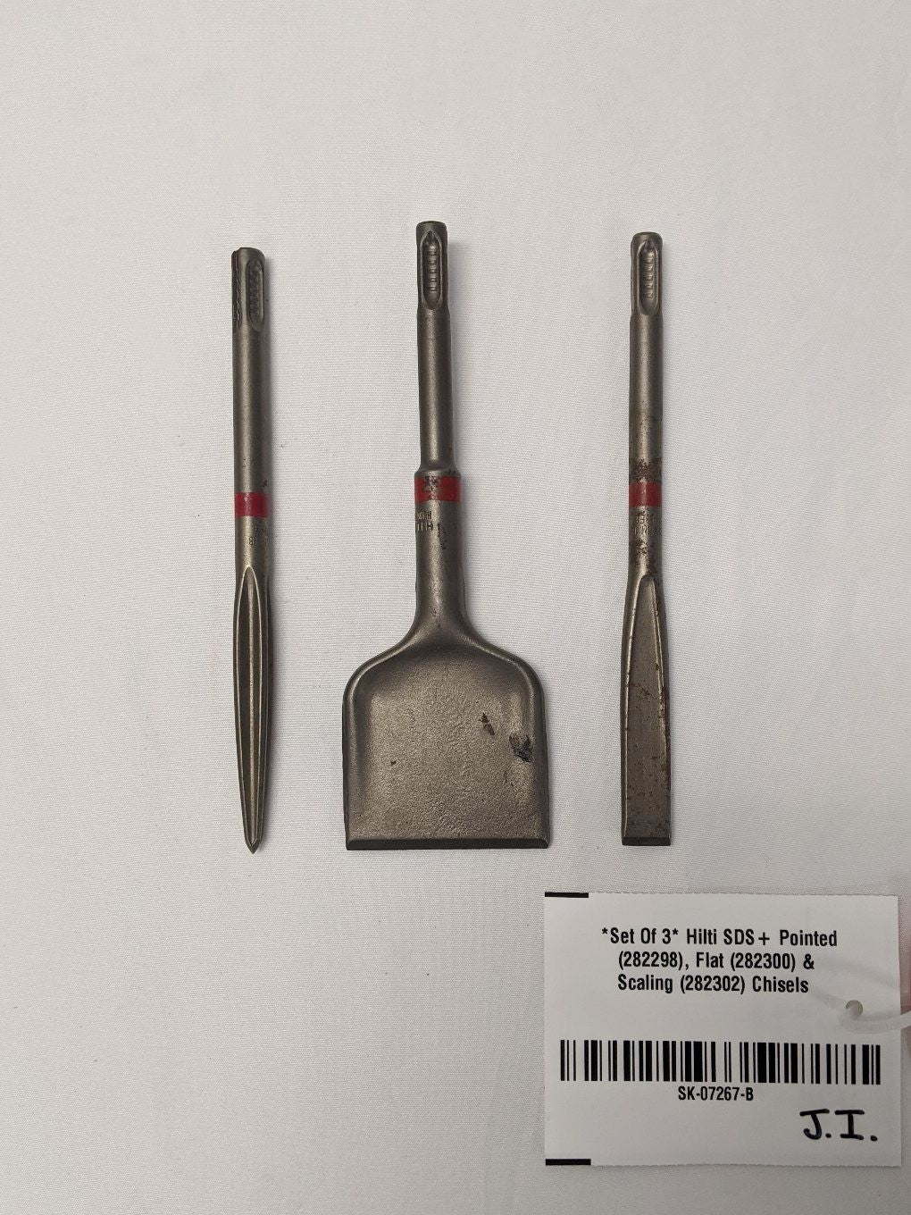 Hilti SDS+ Chisel Set (3pc) - 282298, 282300, 282302