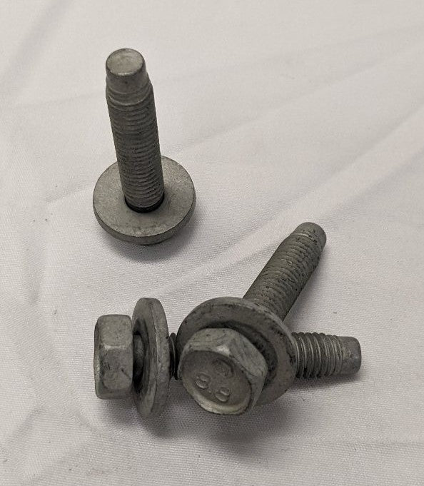 *Lot of 50*New M8-1.25 x 40mm Fully Threaded Grade 8.8 Galvanized Bolts W/Washer