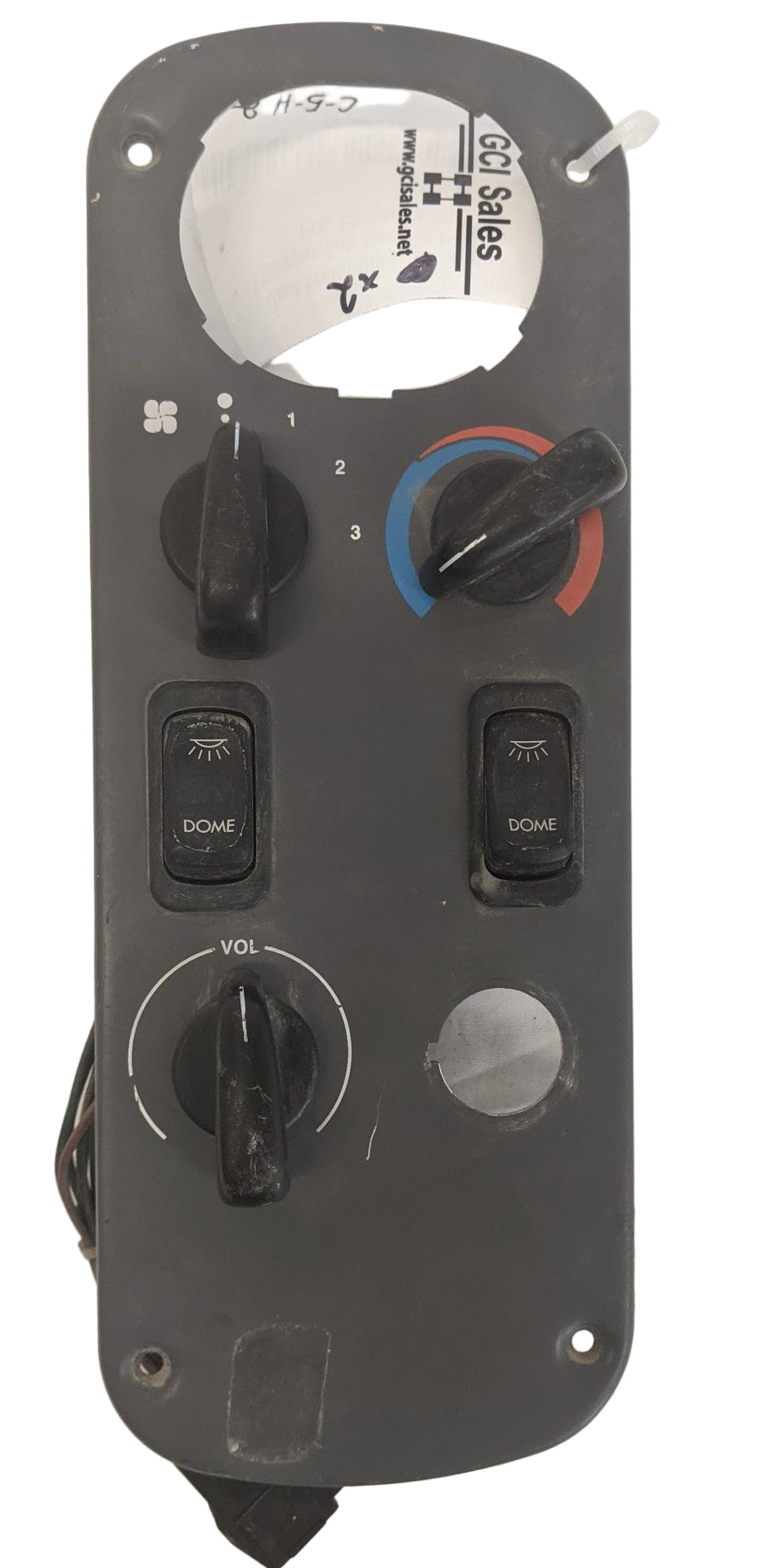 Used Freightliner Columbia Sleeper Cab Control Panel - P/N 22-46623-004