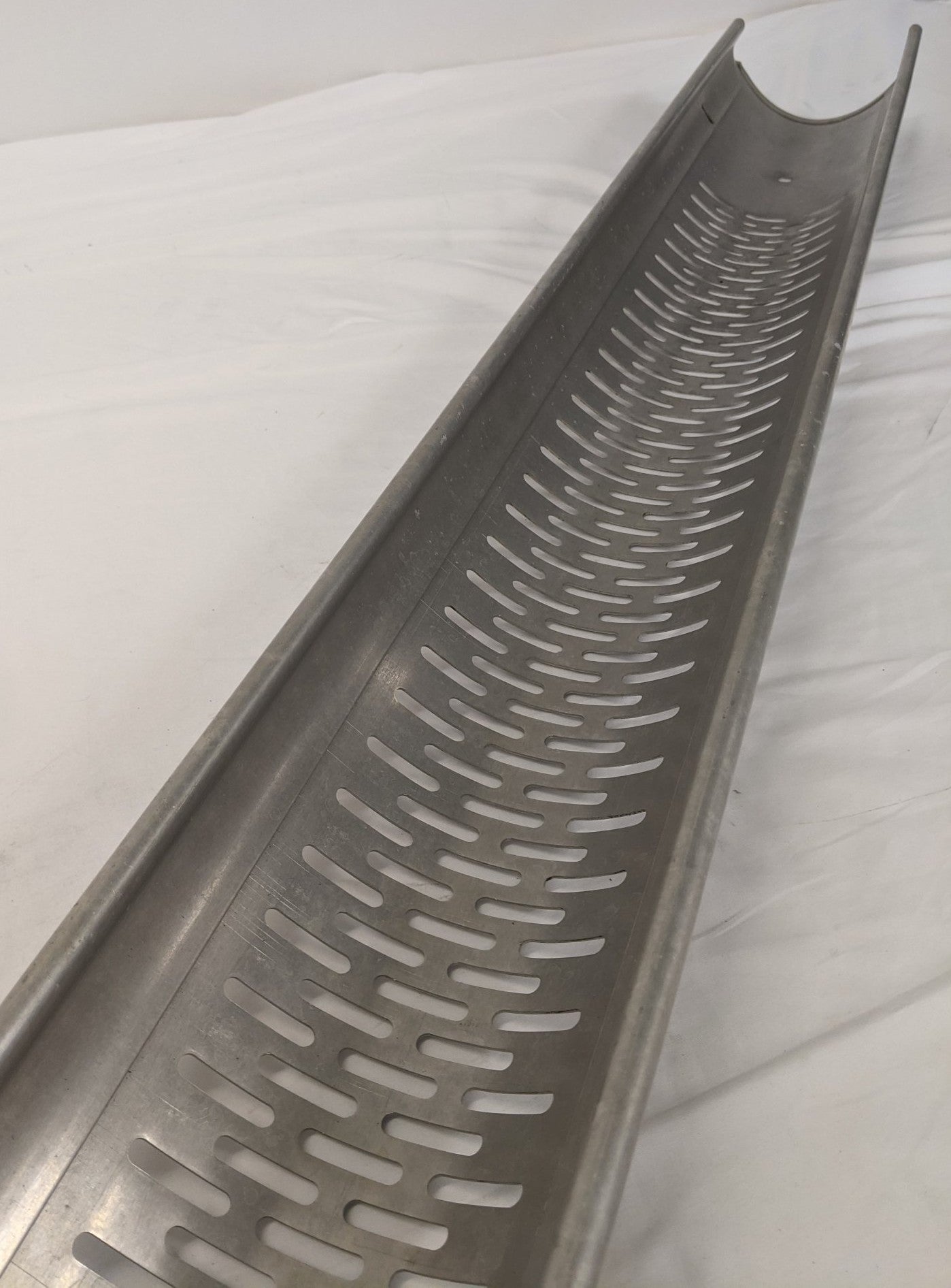 Used Freightliner 4 IN X 52 IN Vertical Exhaust Stack Shield- P/N 04-20538-000