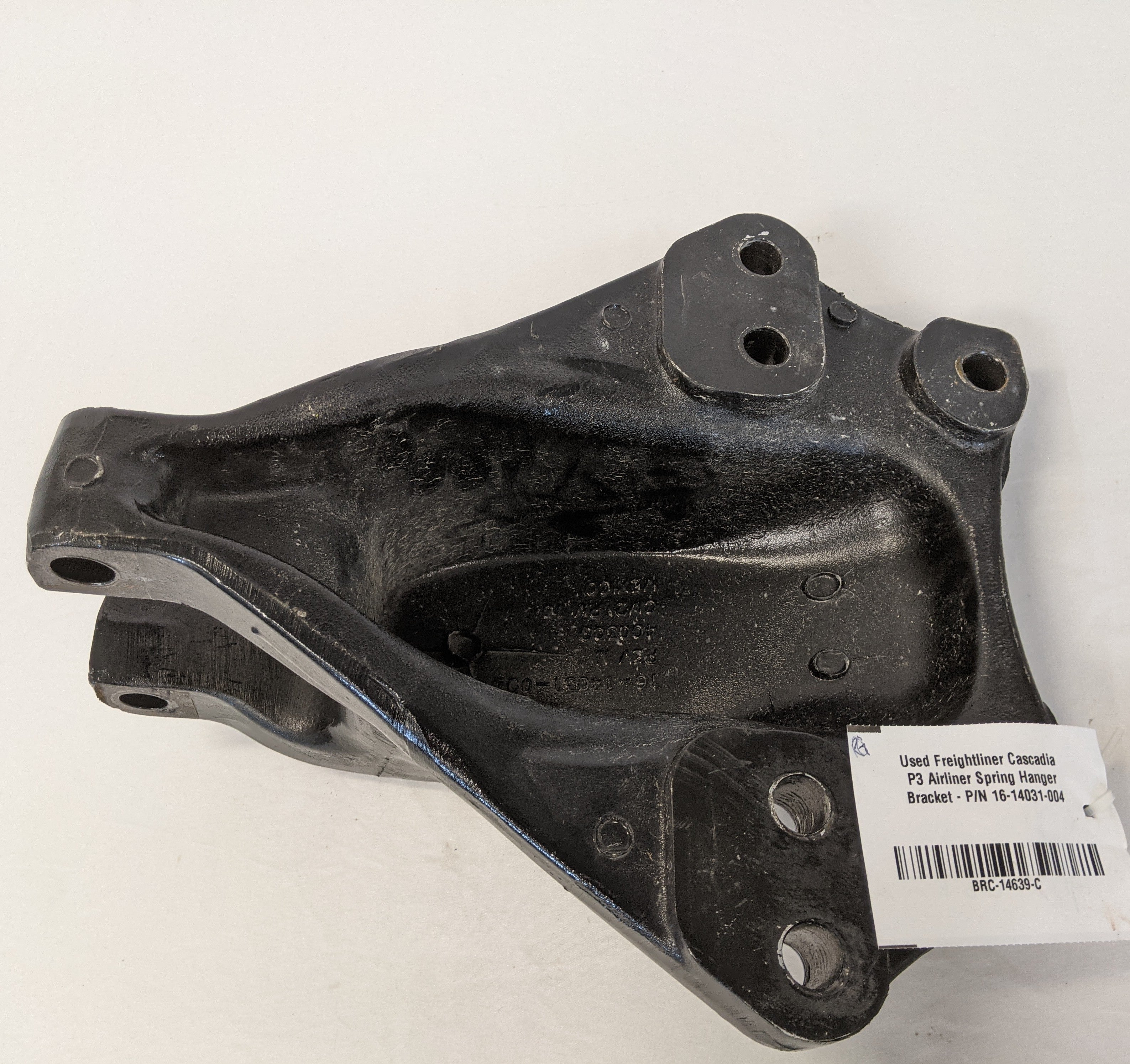 Used Freightliner Cascadia P3 Airliner Spring Hanger Bracket - P/N 16-14031-004 (10092245713212)
