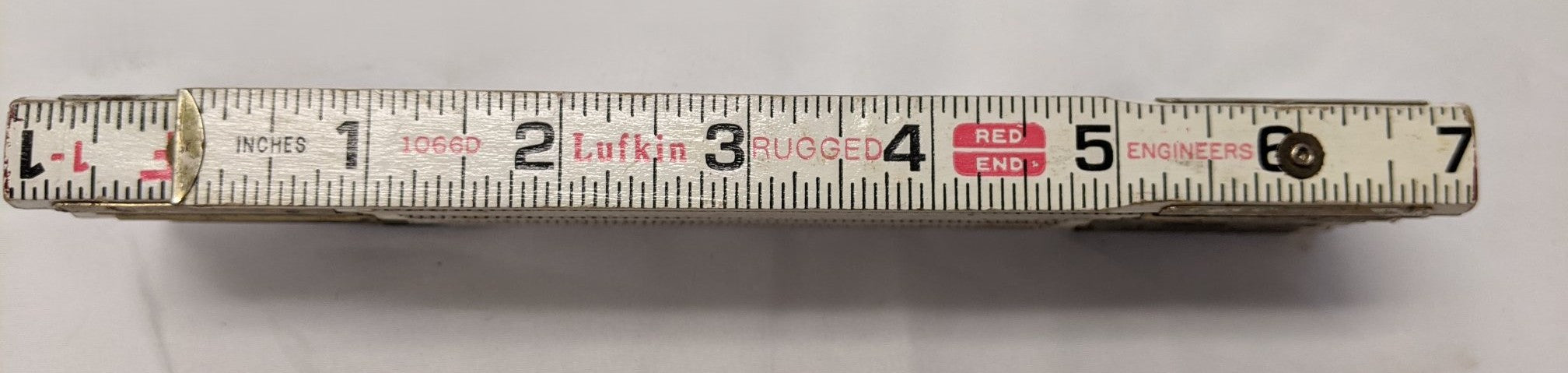 Lufkin Engineer Scale Folding Ruler 6 FT Lot of 4 - 1066D