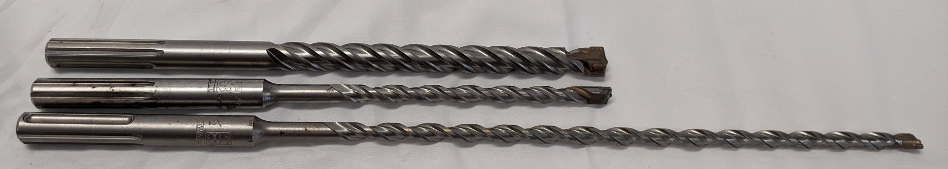 DeWalt SDS Max Drill Bit Set - 3pc - DW5803, DW5804, DW5810