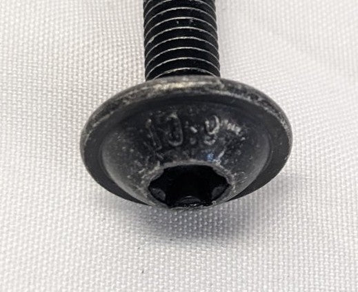 *Lot of 100* New M6-1mm x 40mm Full Thread Round Washer Head (Torx) Machine Screw