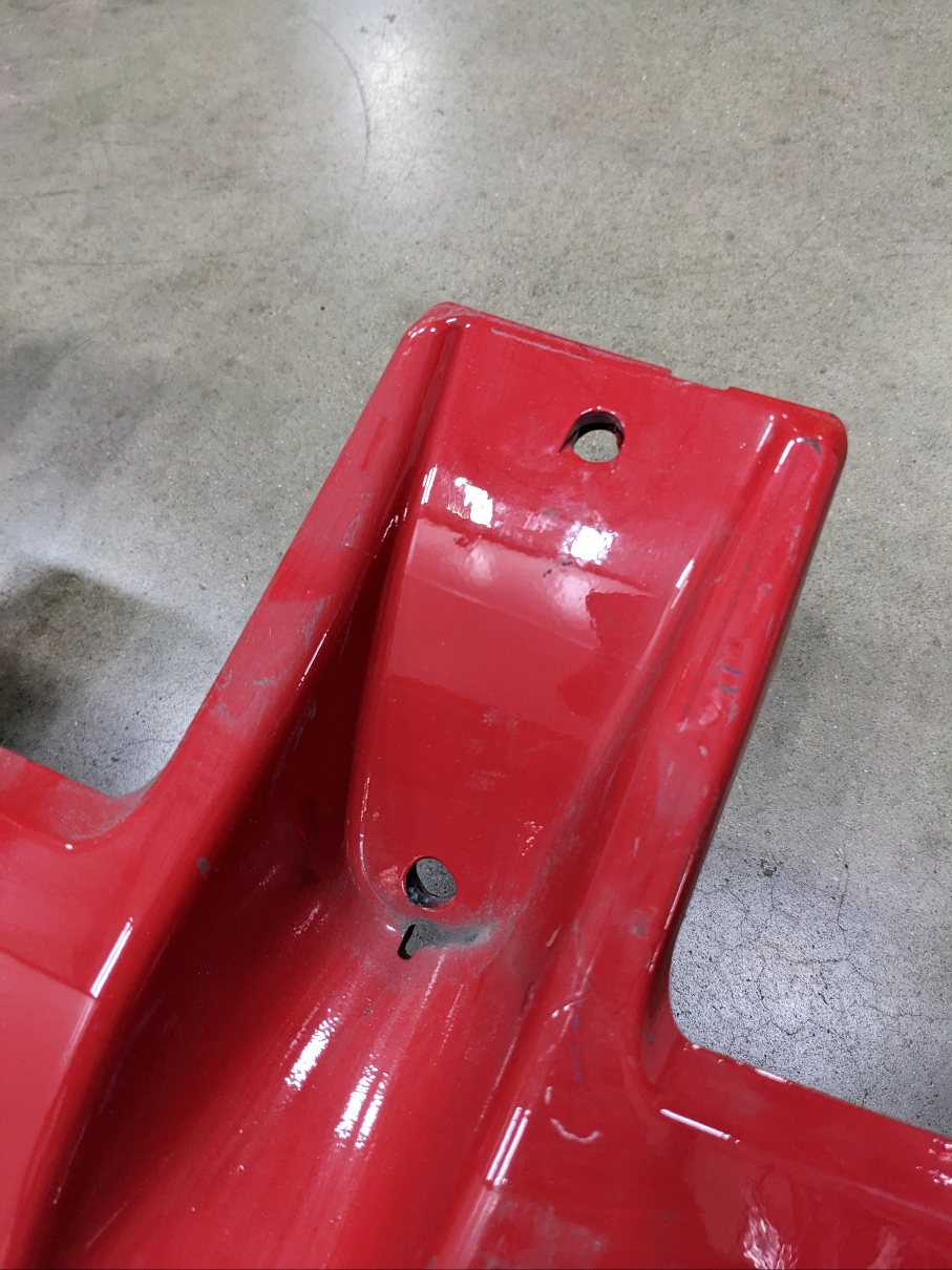 Used Freightliner M2 Reinforced Exterior Painted Sunvisor - P/N  A22-74451-000 (8662165979452)