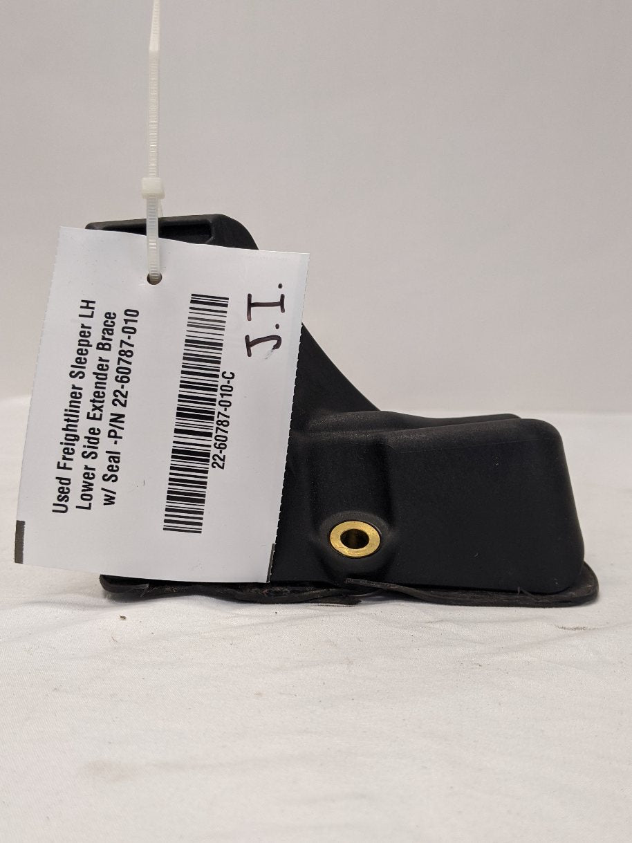 Used Freightliner Sleeper LH Lower Side Extender Brace w/ Seal -P/N 22-60787-010