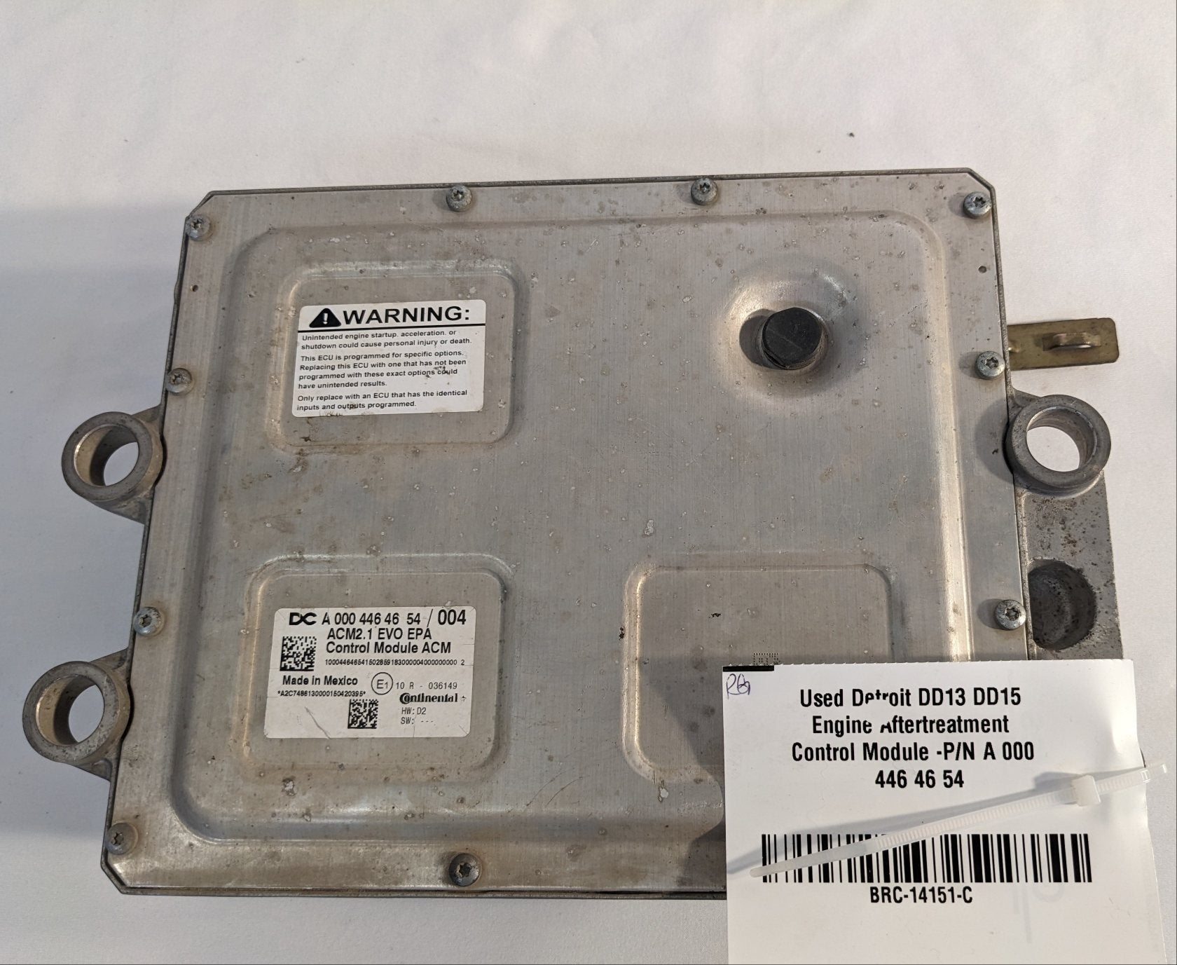 Used Detroit DD13 DD15 Engine Aftertreatment Control Module -P/N A 000 446 46 54 (10074759823676)