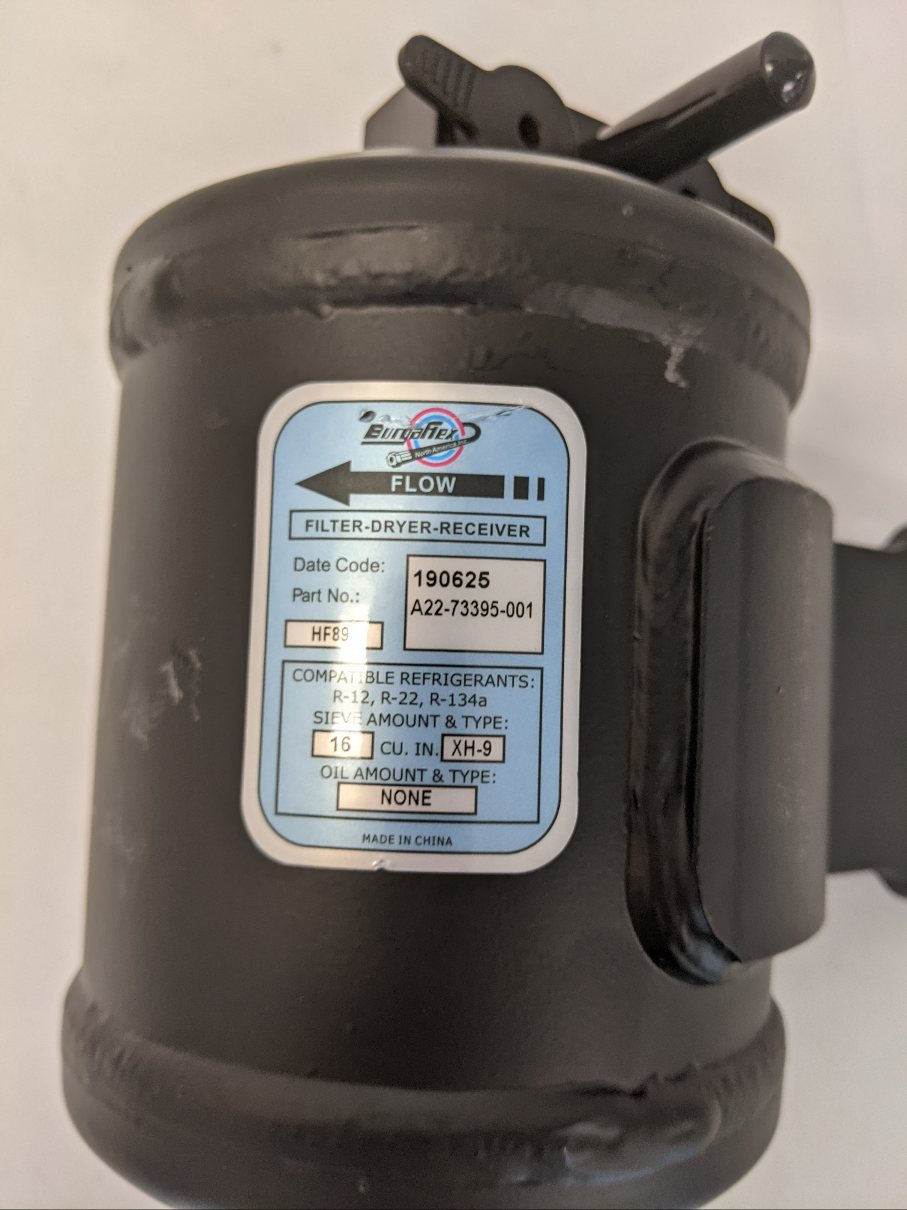 Burgaflex Studless AC Dryer Receiver - P/N A22-73395-001